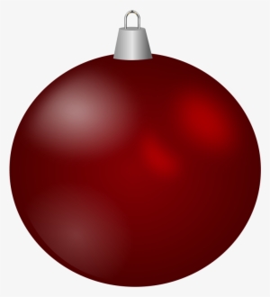 Small Fresh Red Ball, Small Fresh Lob, Watercolor, - Christmas Ball Clipart Red #285634