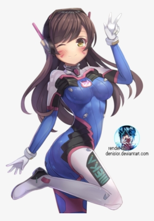 Va, And Overwatch Image - Overwatch D Va Anime #285699