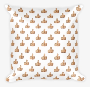 Thumbs Up Sign-just Emoji - Fried Shrimp Emoji Pillow #285904
