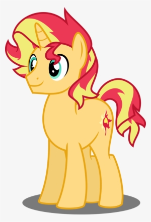 Clip Art Free Library Sunset As A Dude By Orin On - Sunset Shimmer Colt Version #286161