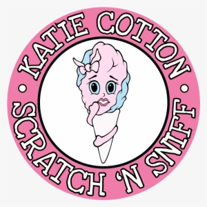 Whiffer Stickers Scratch Sniff Katie New - Cotton Candy Sticker #286309