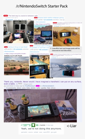 /r/nintendoswitch Starter Pack - Ps4 Fanboy Starter Pack #286480