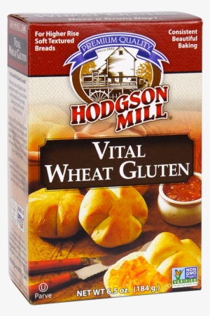 Vital Wheat Gluten - Hodgson Mill Wheat Gluten, Vital - 6.5 Oz Box #286952
