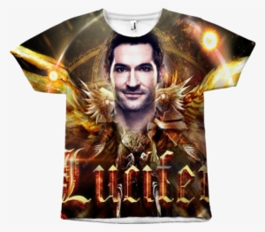 Lucifer Morningstar T Shirt God Of Hell Movies Tee - Lucifer Morningstar T Shirt #287239