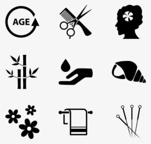 Spa And Relax 100 Icons - Personal Care Vector Icon #287378