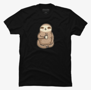 Coffee Sloth $25 - Australia T Shirt Design #287517