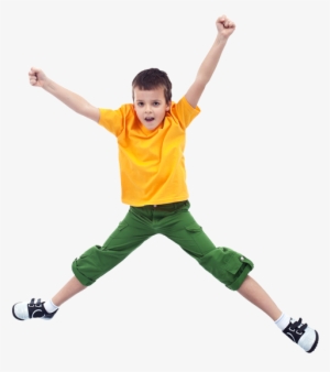 Image Black And White Child Children Png Sticker Share - Child Jumping #287761
