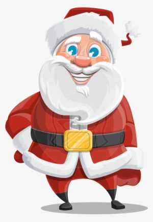 Sad Santa Png Clip Art Free - Santa Claus Cartoon Version #288085