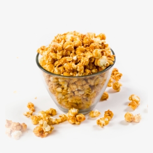 Caramel Popcorn Png Image Background - Popcorn #288464