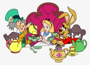 Alice In Wonderland Clipart Dormouse - Mad Hatter Tea Party Clipart #289027