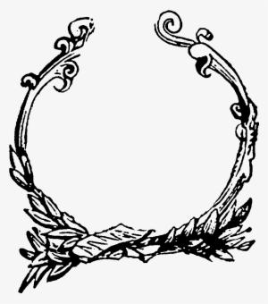 Digital Decorative Circle Frame Image Downloads - Frame Designs For Book #289138