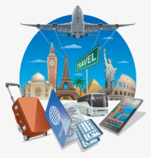 Travel Services Png Svg Royalty Free - Travelling Images Png #289224