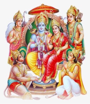Lord Rama Transparent Background - Shri Ram Darbar Png #289246