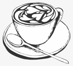 Coffee Cup Sketch Png Clip Freeuse Download - Coffee Cup Drawing Png #289400