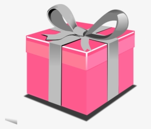 Pink Present Box Clip Art - Present Clip Art #289674