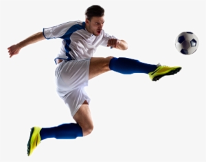 Footballer - Soccer Player Kick Png #289815