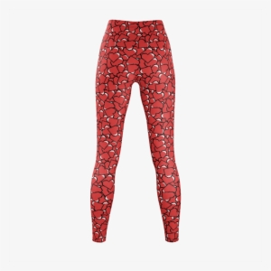 Pixel Heart Leggings - Pajamas #289835