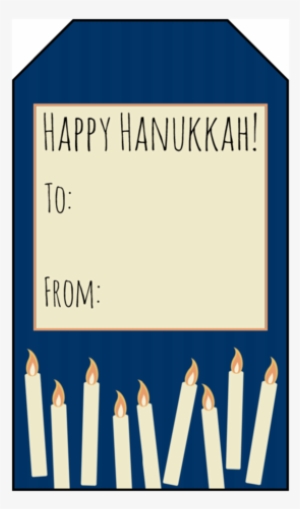 Hanukkah Gift Tag Label/sticker - Happy Hanukkah Gift Tags #2800180