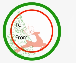 Printable Christmas Gift Labels / Tags - Free Printable Round Christmas Gift Tags #2800211