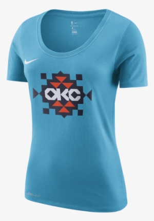 Oklahoma City Thunder City Edition Nike Wmn Top - Oklahoma City #2800467