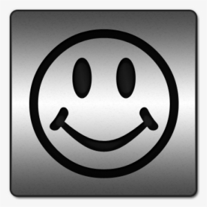 Download Big Happy Face Icon - Emoji Images Smiley Face Black And White #2800512