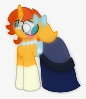 Thefanficfanpony, Blushing, Bow, Clothes, Crossdressing, - Cartoon #2801444