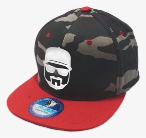 Red Camo Snapback #2801515