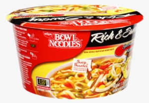 Nissin Bowl Noodles Soup, Ramen Noodle, Beef Flavor #2801558