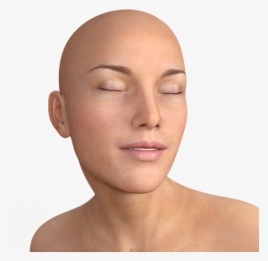 Bald Hair Png - Botox Områden #2801881