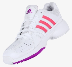 Adidas Women's Bercuda 2 Tennis Shoes White Pink #2803036