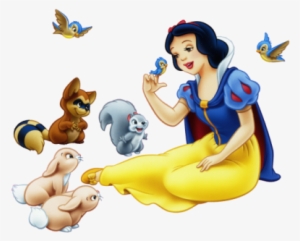 Cute Animals And Princess, Snow White Png Photo Png - Snow White Png #2803217