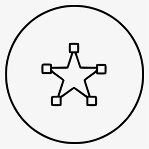 Star Create Creative Design Draw Strokes Comments - Sheriff Badge Clipart #2803878