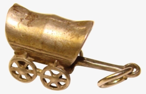 Vintage Jewelry Under $25 Yes Please - Awesome Sterling Covered Wagon Vintage Charm #2804013