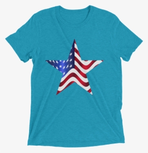 Short Sleeve T-shirt With Us Flag On Star Design 1 - Gifts For Football Fans - Jj Watt - Texans - Nfl #2804194