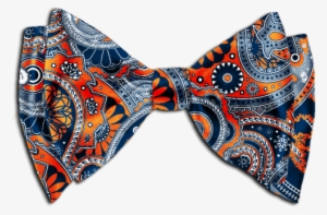 Be The First To Review “design Your Custom Bow Tie - Royal Blue And Orange Bow Tie #2804658