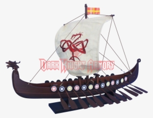 24 Inch Drakkar Viking Longship Model - Handcrafted Model Ships Viking-24-serpent Viking Drakkar #2805097