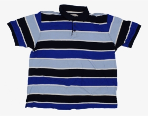 More Views - Blue Striped Polo Shirt #2806079