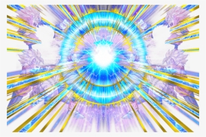 Fluffso I Tried Mirroring The Effect Of Family Kamehameha - Ultra Instinct Effect Transparent #2806253
