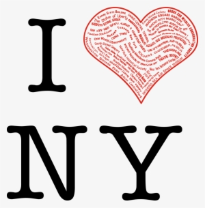 I Love New York Black Edition - Name Lily In A Heart #2806309