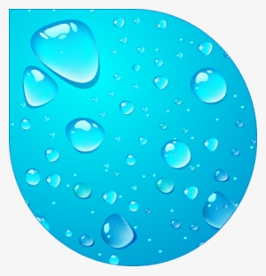 Water Watersplash Waterdrops Raindrops Rain Splash - Samsung Galaxy S6 Wallet Case - Blue Water Drops #2806333