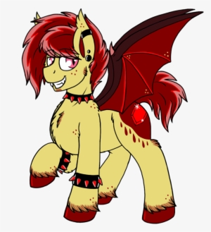 Bat Pony, Bracelet, Chest Fluff, Choker, Cute Little - Cartoon #2806544