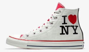 Converse Custom I Love New York High Top Shoe Size - Love New York Converse #2806635