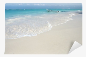 Tropical White Sand Beach And Ocean Background Wall - Sea #2807241