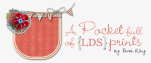 A Pocket Full Of Lds Prints - Coquelicot #2807934