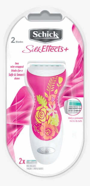 Silk Effects Razor - Schick Silk Effects Blades 4 Pack #2807961