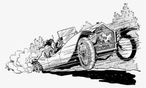 This Free Icons Png Design Of Fast Car Lady #2808547