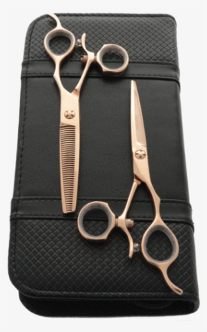 Scissor Tech Icon Matsui Rose Gold Swivel Scissor Thinner - Scissors #2808638