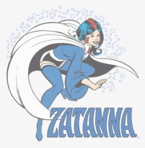 Dc Comics Zatanna Men's Regular Fit T-shirt - T-shirt: Dc Comics - Zatanna, 3x3in. #2808671