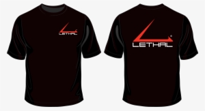 Lethal Logo T-shirt - Black Shirt With Design #2809513
