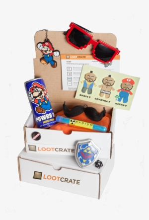 Subscription Boxes For Gamers, Crafters, And Etsy Enthusiasts - Merchandise Mario Power Up! Energy Drink #2809573